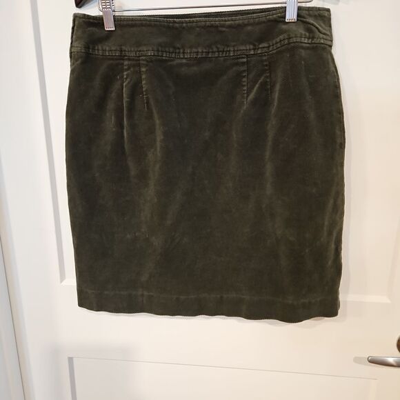 🌹Talbots Vintage Hunter Green Skirt sz 12 - Picture 4 of 7
